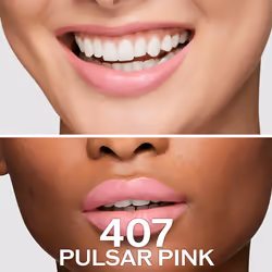Technosatin gel lipstick #407 pulsar pink