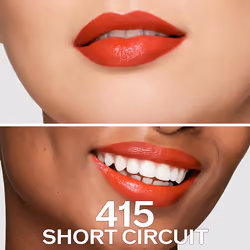 Technosatin gel lipstick #415 short circuit