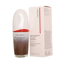 Revitalessence Shiseido Skin Glow Foundation SPF30 Bio-Boost 30ml Mahogany #540
