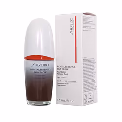 Revitalessence Shiseido Skin Glow Foundation SPF30 Bio-Boost 30ml Obsidian #560