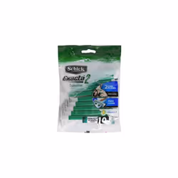 Schick Exacta2 Sensitive Disposable Razor 10 Count(Pack of 2)