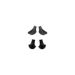 Four Pack of Extra Durable Rubber Replacement Tips Replacement Feet/Paws/Ferrules/Caps for Trekking Poles - Fits All Standard Hiking and Walking Poles