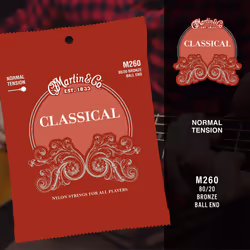 MARTIN Classical Guitar Strings (M260)