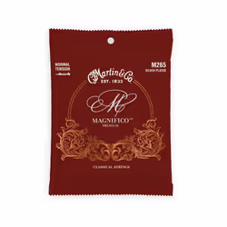 Martin Magnifico Classical Guitar Strings  Normal Tension (M265)  Silv