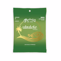 Martin Premium Polygut Ukulele Strings M605 Soprano-Gauge Graphite Gray Ukulele Strings