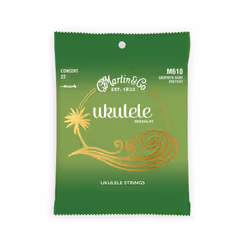Martin Premium Concert Ukulele Strings (M610) Grey