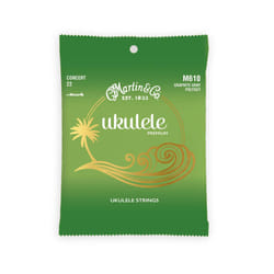 Martin Premium Concert Ukulele Strings (M610)  Grey