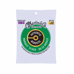 Martin Authentic Acoustic guitar Strings - Marquis Silked