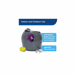 PetSafe Automatic Tennis Ball Launcher Ã¢ Interactive Dog Ball Thrower Ã¢ Adjustable Range Ã¢ Motion Sensor Ã¢ Indoor & Outdoor Toy Ã¢ A/C Power