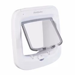 PetSafe Microchip Cat Flap White Easy Program Kitten Gate Door PPA19-16145
