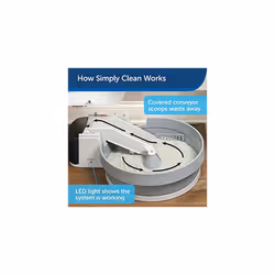 Litter Box Replacement Carbon Filters For Use with Simply Clean Automatic Cat Litter Box, Pack of 3