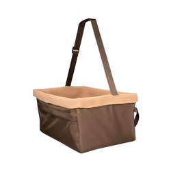 PetSafe Happy Ride Booster Seat, Medium/Brown