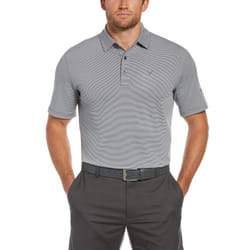 Callaway Men's Pro Spin Fine Line Short Sleeve Golf Shirt (Size X-Small-4X Big & Tall)  Asphalt  Large