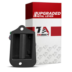 TRUBUILT1 AUTOMOTIVE Interior Third Door Handle | Upgraded Metal | Compatible with Chevy 1996-2003 S-10  Rear Left Inside Third Door  Also Fits GMC So