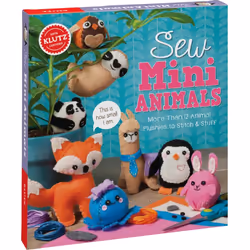 KLUTZ Sew Mini Animals, Children's sewing kit, 8 yr(s), Multicolour