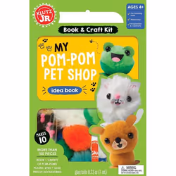 KLUTZ Jr: My Pom-Pom Pet Shop, Children's sewing kit, 4 yr(s), Multicolour