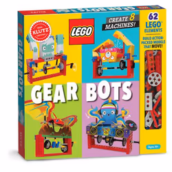 KLUTZ LEGO: Gear Bots, Building set, 8 yr(s), Plastic, 62 pc(s)