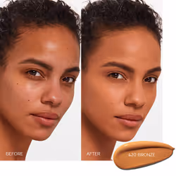 Synchro Skin self refreshing foundation #420 bronze