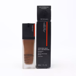 Shiseido Synchro Skin Self-Refreshing Foundation  1.0oz/30ml New With Box - 540 Mahogany