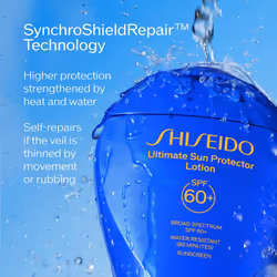 Shiseido Ultimate Sun Protector Lotion - 300 mL - Invisible Broad-Spectrum SPF 60+ Sunscreen for Face & Body - Lightweight Formula - All Ski