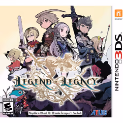 Atlus The Legend of Legacy: Launch Edition, 3DS Standard English Nintendo 3DS