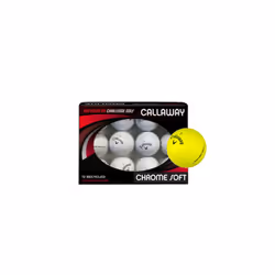 Callaway Chrome Soft GOLF BALLS Recycled GRADE A - Chrome Soft X - White
