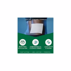 Menthol Pain Relieving Patches 5 Patches Per Box Up To 8 Hours Of Pain Relief From Sore Muscles Arthritis Backaches Spains Bruises Strains