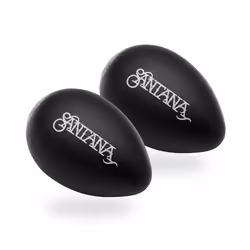 LPR003-BK  RHYTHMIX EGGS - 1 PAIR SANTANA BLK LICOR