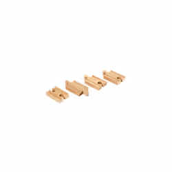 BRIO World - Mini Straights Wooden Train Track for Kids Age 3 Years and Up, Compatible with all BRIO Train Sets