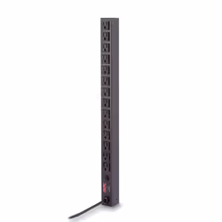 APC Basic Rack PDU, 0U, Beige, NEMA 5-15P, 14 x NEMA 5-15R, 3.6 m, 120 V