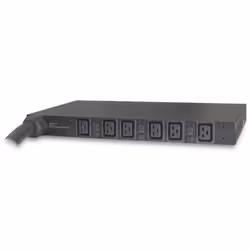APC Basic Rack 14.4kW, Black, Hubbell CS8365C, (6) IEC 320 C19, 2.44 m, 208 V, 50 - 60 Hz