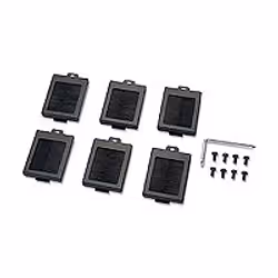 APC NetShelter Cable Management, Mounting Rail Brush Strips, Set of 6, for NetShelter SX 750 mm Wide, Black, 76 x 114 x 13 mm ...