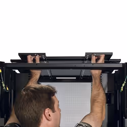 APC NetShelter SX, Server Rack Enclosure, 42U, Black, 1991.4H x 750W x 1070D mm - Additional view 4