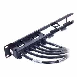 APC 60ft Cat6 UTP, 6x RJ-45 - 6x RJ-45 networking cable Black 18.29 m U/UTP (UTP) - Additional view 3