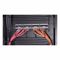 APC 60ft Cat6 UTP, 6x RJ-45 - 6x RJ-45 networking cable Black 18.29 m U/UTP (UTP) - Additional view 6
