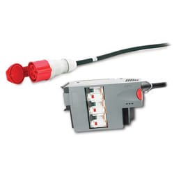 APC 3 Pole 5 Wire RCD 32A 30mA IEC309 power distribution unit (PDU) Grey