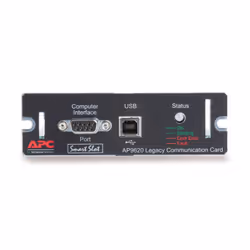 APC Protocol translation to UPS-Link, Management Options, Legacy Communications SmartSlot Card, UPS support for UPSLink protocol serial communications