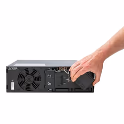 APC Smart-UPS On-Line, 5kVA, Rackmount 3U, 208V/230V, Hard wire 3-wire(2PH+G)+3-wire(H+N+E)+3-wire(H+N+G) outlets, Network Card+SmartSlot, W/ rail kit - Additional view 7