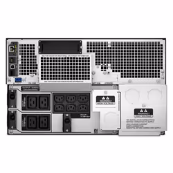 APC Smart-UPS On-Line SRT8KRMXLI - 8kW/VA, 6x C13 + 4x C19 + hardwire 1phase output, rack mountable, Embedded NMC - Additional view 4