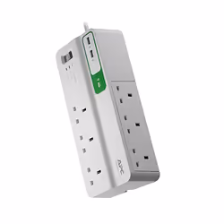 APC PM6U-UK, 1836 J, 6 AC outlet(s), 230 V, 50 Hz, 24000 A, 48000 A