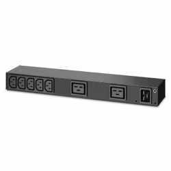 APC AP6120A, Basic, 0U/1U, Single-phase, Horizontal/Vertical, Black, 7 AC outlet(s)