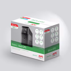 APC Back-UPS Pro, 1600VA/960W, Tower, 230V, 8x IEC C13 outlets, Sine Wave, AVR, USB Type A + C ports, LCD, User Replaceable Battery - Additional view 8