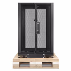 APC NetShelter SX, Server Rack Enclosure, 18U, Shock Packaging, Black, 925H x 600W x 1070D mm - Additional view 4