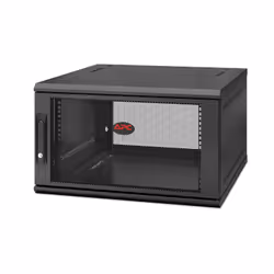 APC NetShelter WX AR106SH6, 6U, 19inch patch cabinet, Wall mounting, Pre-assembled, 600mm deep, Wall mounted rack, 6U, 90 kg, ...