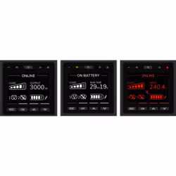 APC Smart-UPS On-Line, 8kVA/8kW, Rack/Tower, 230V, 2x IEC C13+1x IEC C19+Hard wire 3-wire (H+N+E) outlets, Network Card, W/O rail kit - Additional view 4