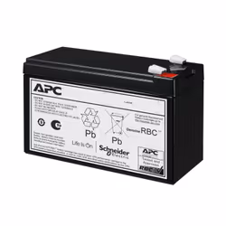 APC APCRBC175, Sealed Lead Acid (VRLA), 12 V, 1 pc(s), Black, 9 Ah, Hg (mercury)