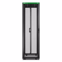 APC Easy Rack, 42U, Black, With Roof, Castors, Feet, 4 Brackets, and Side Panels, No Bottom, 1991H x 600W x 800D mm