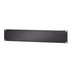 APC Easy Rack 2U metal blanking panel,10pk, Rack blanking panel, Black, Metal, 2U, 483 mm, 44 mm