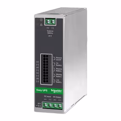 APC BVS240XDPDR 24V DC UPS – 240Watt, 24V, 10A, DIN-Rail mounting, Power Module without battery, 0.24 kVA, 240 W, 21.6 V, 28. ...