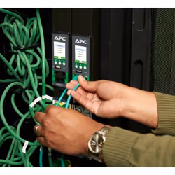 APC NetShelter Rack PDU Advanced, Switched Metered Outlet, 3Phase, 11kW 400V 16A or 11.5kW 415V 20A, 48 Outlets, IEC309 - Additional view 8